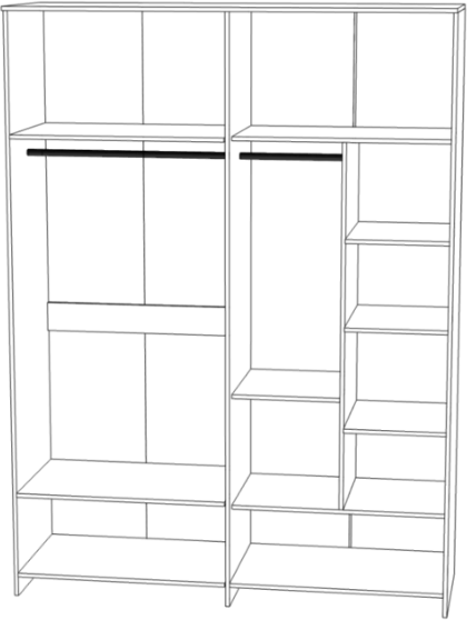 Модульная спальня "Монтиз" - Персидский жемчуг/Шаде песочный