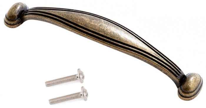 Лидер-8 Шкаф МД 19Б 3 шт., цвет белый шагрень/крафт золото, ШхГхВ 240х50х190 см., универсальная сборка