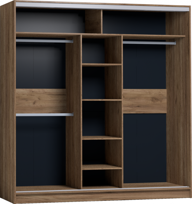 Шкаф-купе Strike 2000 Дуб табачный Craft