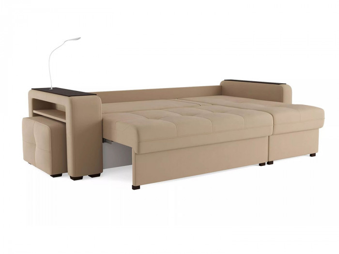 Диван угловой Smart 4 Б4-2Т-1Пф-Б3 Велюр Velutto 05