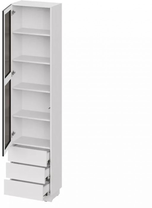 мс Берген ПТС3Я-300 белое дерево/софт черный