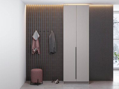 Брандо шкаф для одежды 67.14 МДФ Кашемир