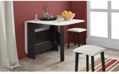 Стол-книжка Т1 (Венге Цаво, Дуб Белфорт)