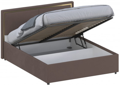 Кровать 160 с подъемным механизмом КРП-431-М-16, Микровелюр Zeekr-11