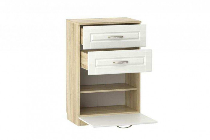 Прихожая Оливия-1 Дуб Сонома/белое дерево