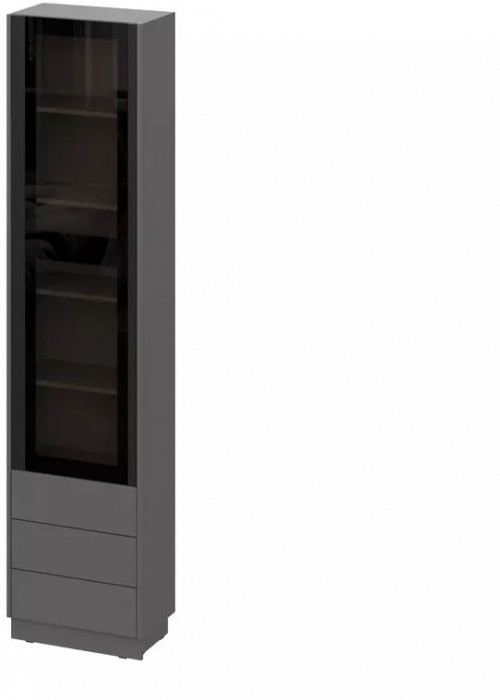 мс Берген ПТС3Я-300 серый графит/софт черный