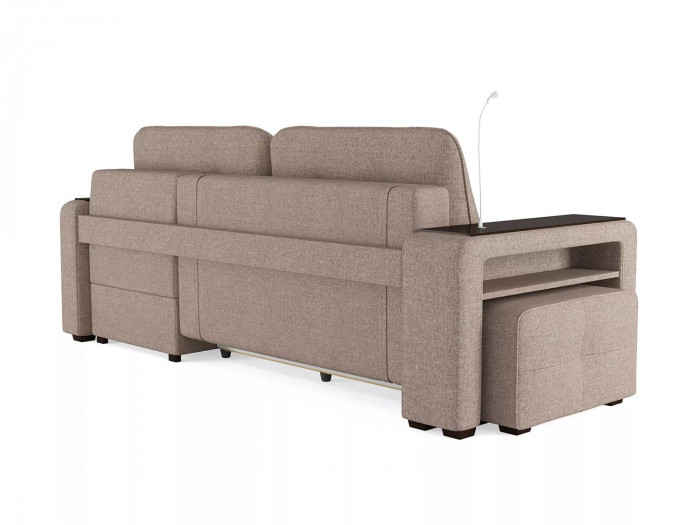 Диван угловой Smart 4 Б4-2Т-1Пф-Б3 Рогожка Sherlock 932