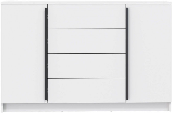 Брандо комод 67.11 ЛДСП Белый