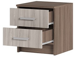 ГАРМОНИЯ ТБ 601 тумба прикроватная (0,4х0,45х0,408) шимо темный/шимо светлый