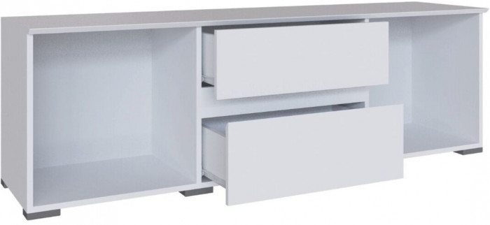 Плейона Тумба ТВ белый