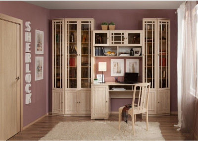 Библиотека Sherlock. Комплект 1, дуб сонома