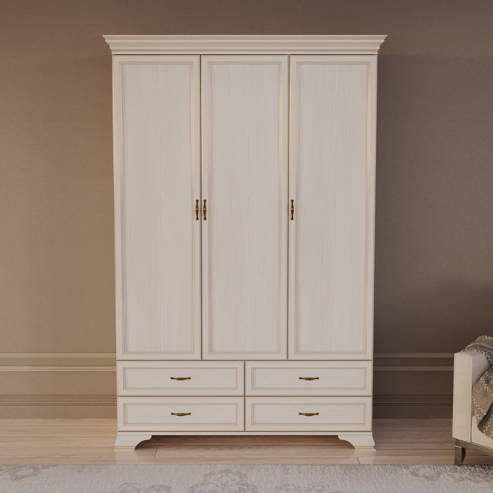 Шкаф распашной трехдверный Сиена