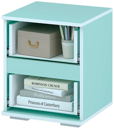 Детская "Тифани ТБ-13" (402х482х378) кенди/белый