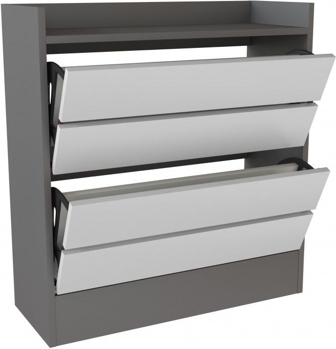 Обувница Ямайка ЯПТ-3, Графит серый/Камень серый