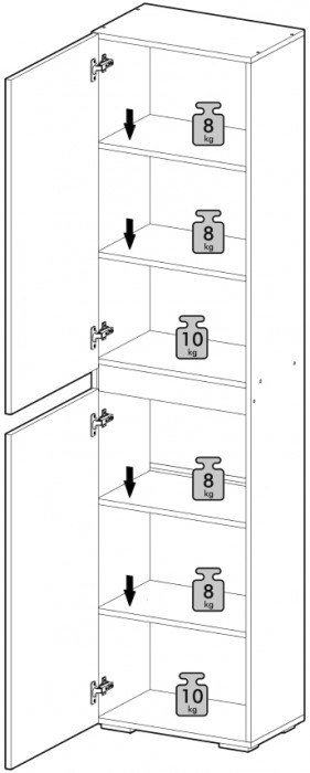 Гостиная Вирола. Комплектация 3