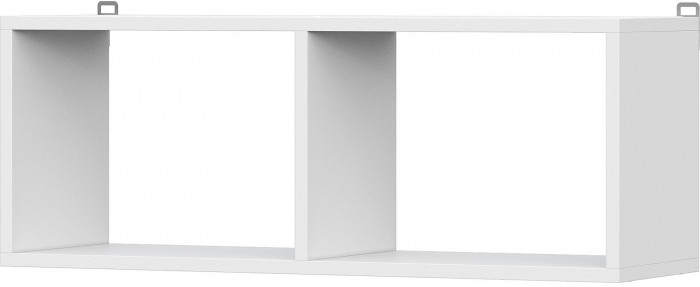 Модульная система "Токио" Книжная полка Белый текстурный