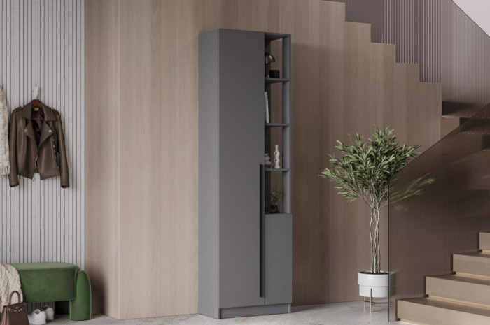 мс Берген ШК_Л-650 серый графит/серый графит