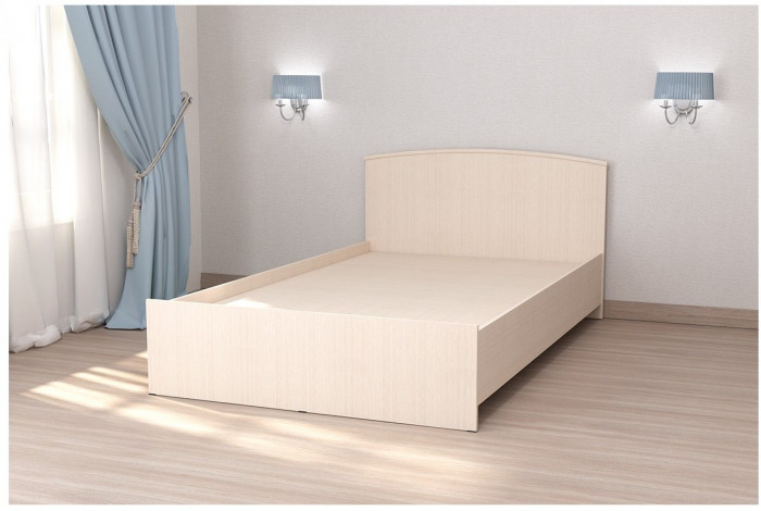 Кровать арт.032, низкий щиток, 120 (Венге)