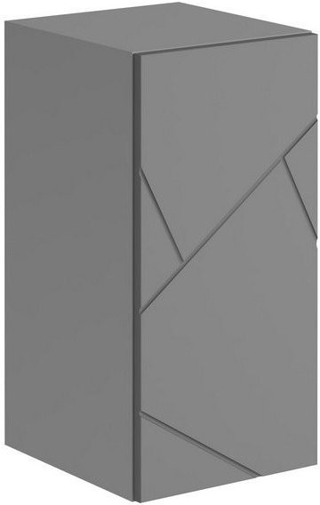 ГРАНЖ Шкаф навесной ШН-001 (Д.300) (Белый (Шагрень) / Белый софт)