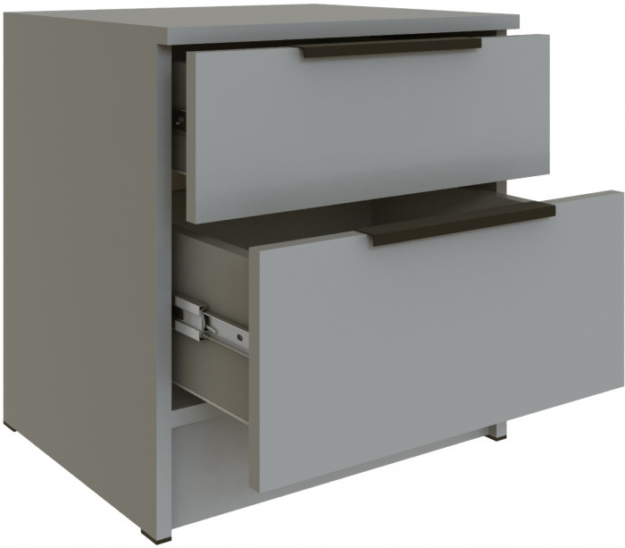 Тумба прикроватная Мадрид (0,45), Камень серый