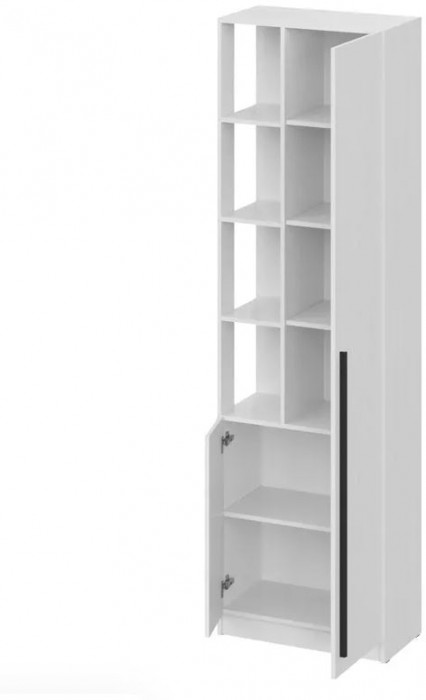 мс Берген ШК_П-650 белое дерево/белое дерево