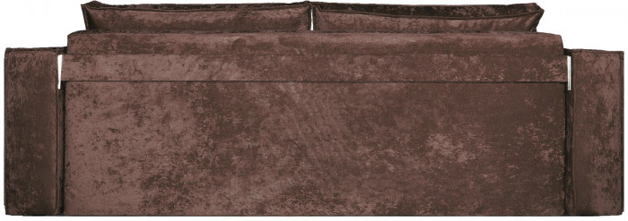 Диван-кровать Лофт Люкс Плюш, еврокнижка, 140х195, коричневый