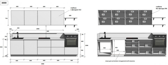 КГ 3000 ПВХ, Белый софт матовый Арника РМ