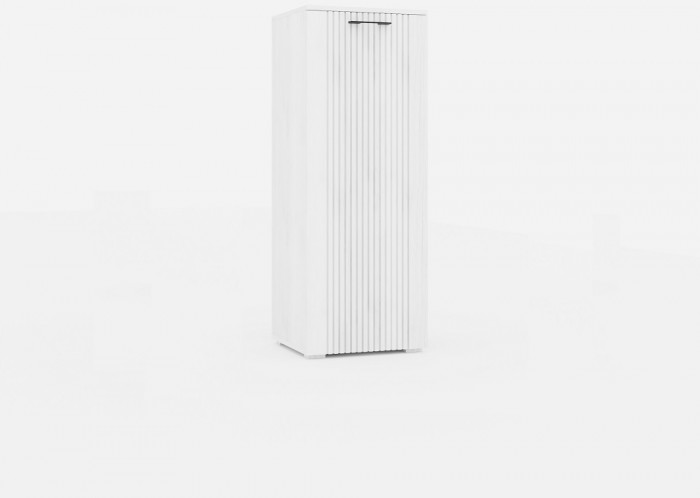 Модульная гостиная "Монреаль" - Белый текстурный/Ясень белый