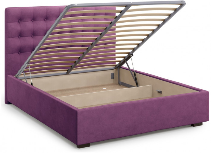 Кровать Brayers 180 с подъемным механизмом, Velutto 15