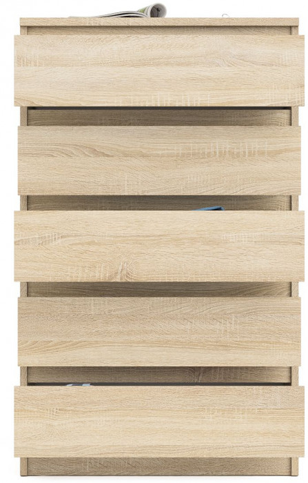 Мори Комод МК700.5, цвет дуб сонома, ШхГхВ 70,4х41х114 см.