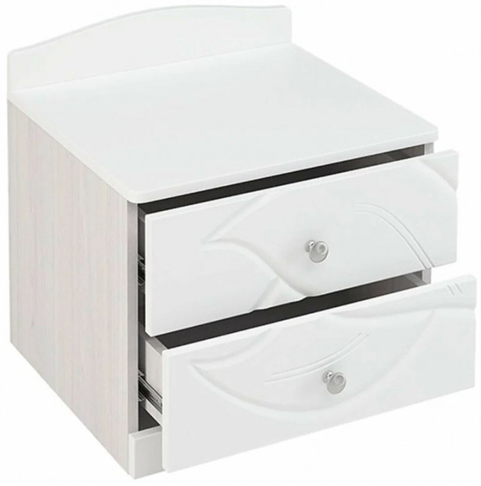 мс для спальни Флора ТБ ясень анкор светлый/софт пломбир