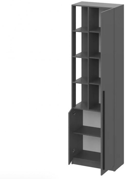 мс Берген ШК_П-650 серый графит/серый графит