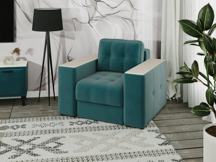Кресло Виконт, Бирюза