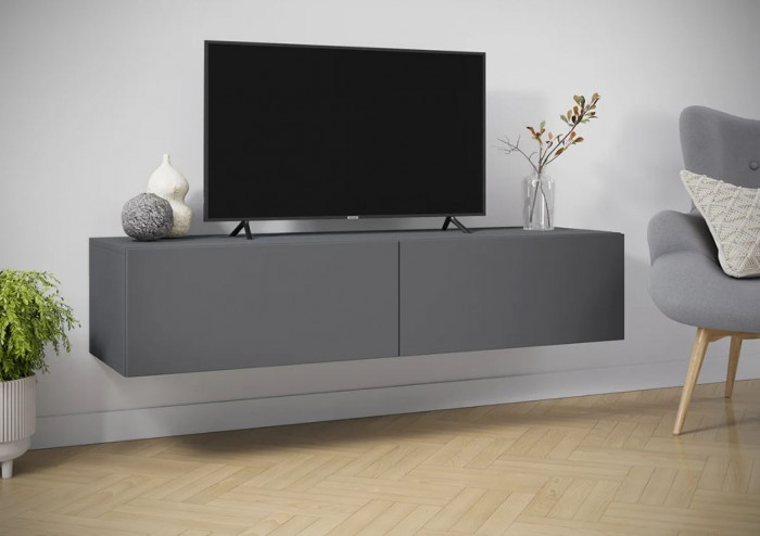 мс Айден ТБН06-1400 серый графит ЛДСП/серый графит ЛДСП