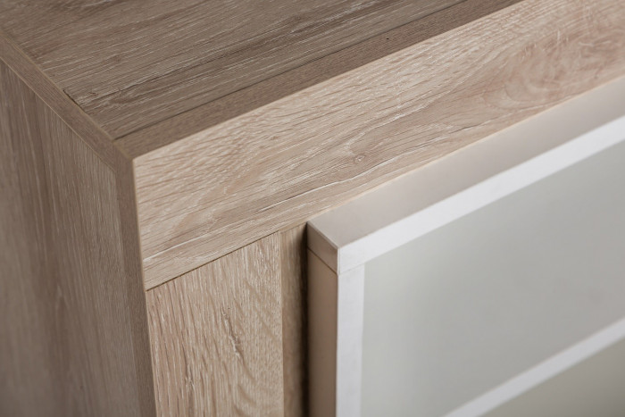 Тумба прикроватная с полкой Люмен 19