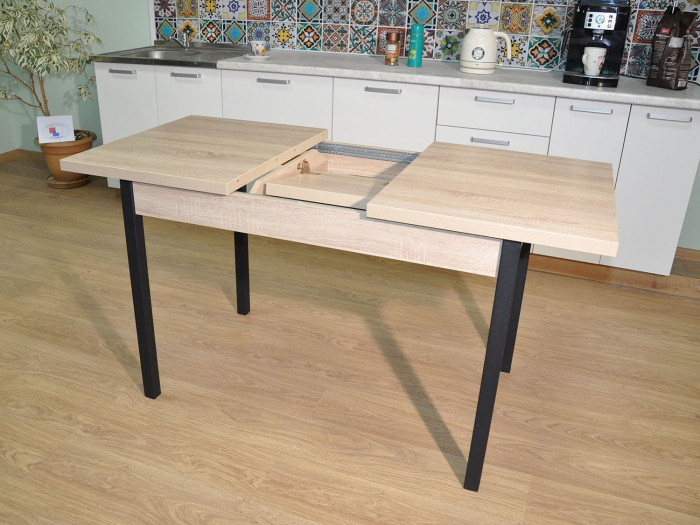 Обеденная группа Колорадо / Стул Х 4 шт. / Дуб Сонома/черный / бид 43